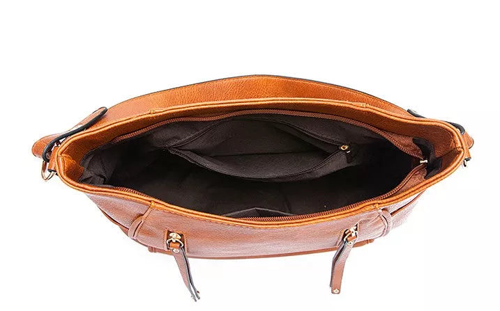Carlota | Elegante Vintage-Ledertasche für Damen