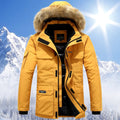 Tom - Winterjacke mit Kunstfellkapuze