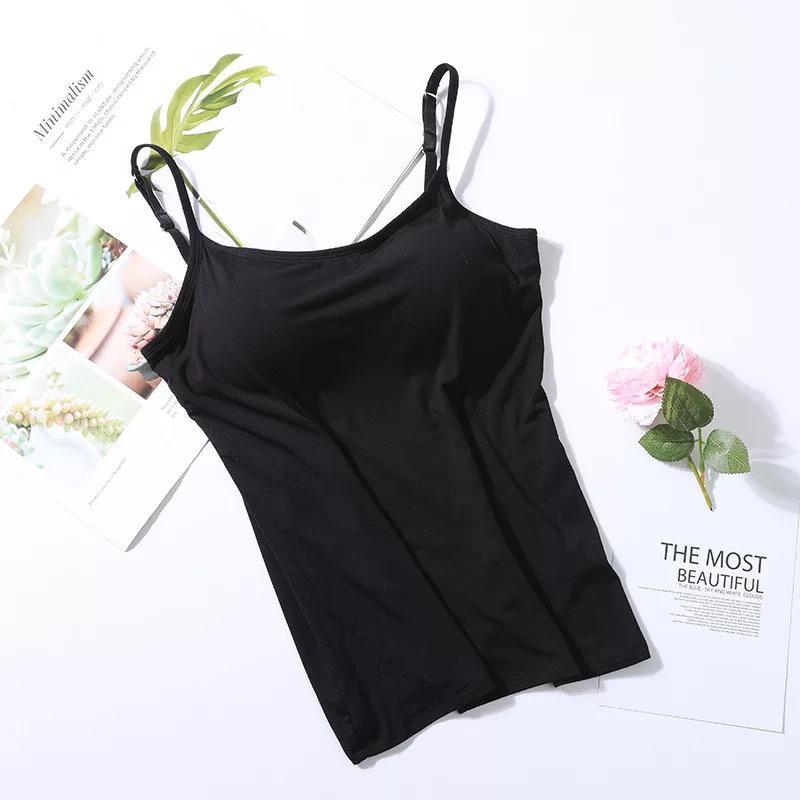 Gepolstertes Tanktop | Tanktop mit eingebautem BH