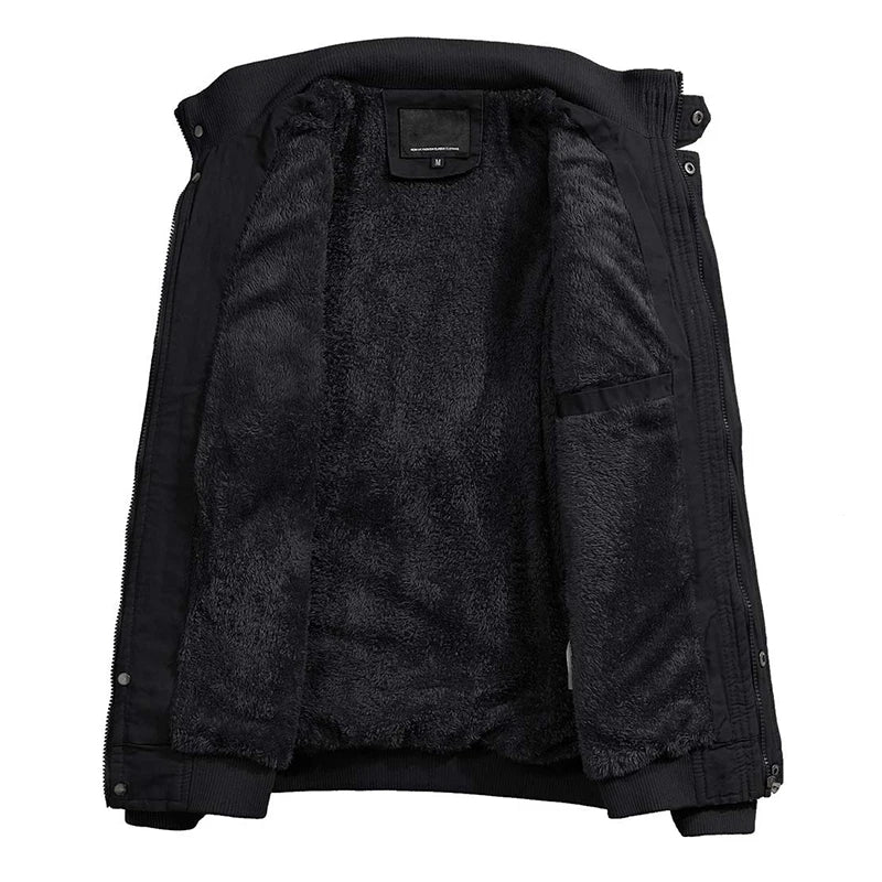Moderne, trendige Herren-Bomberjacke mit weichem Innenfutter | Ideal für den Alltag