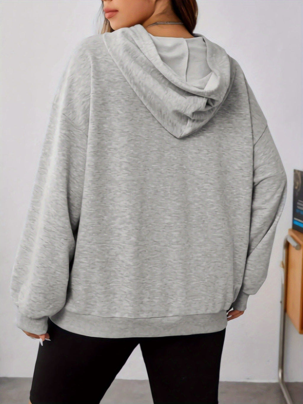 Eleganter Damen-Hoodie mit Katzenmotiv und Kapuze | Perfekt für den Alltag