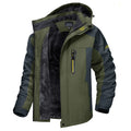 Herren-Winterjacke mit Fellfutter und Kapuze | Ideal für Outdoor-Aktivitäten