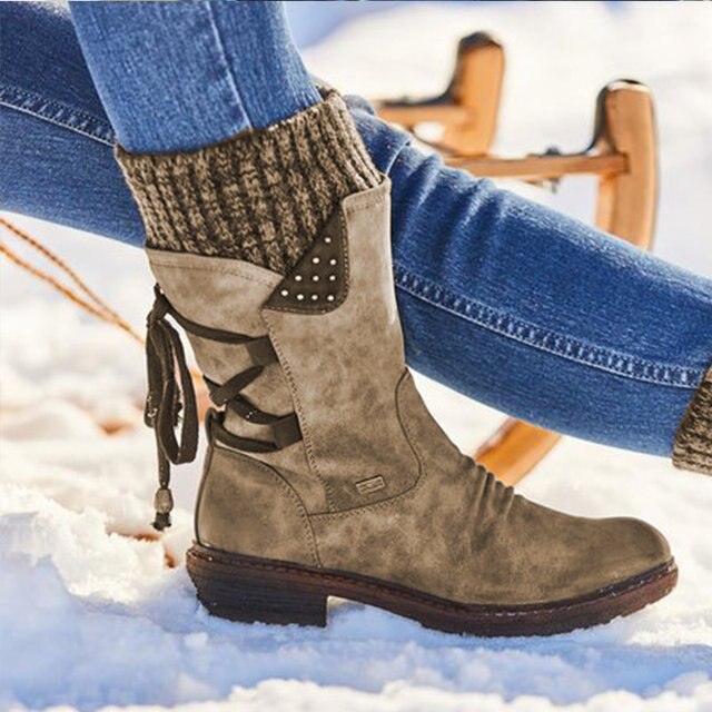 Jenell - Die neuen schneefesten Stiefel in Wadenhöhe