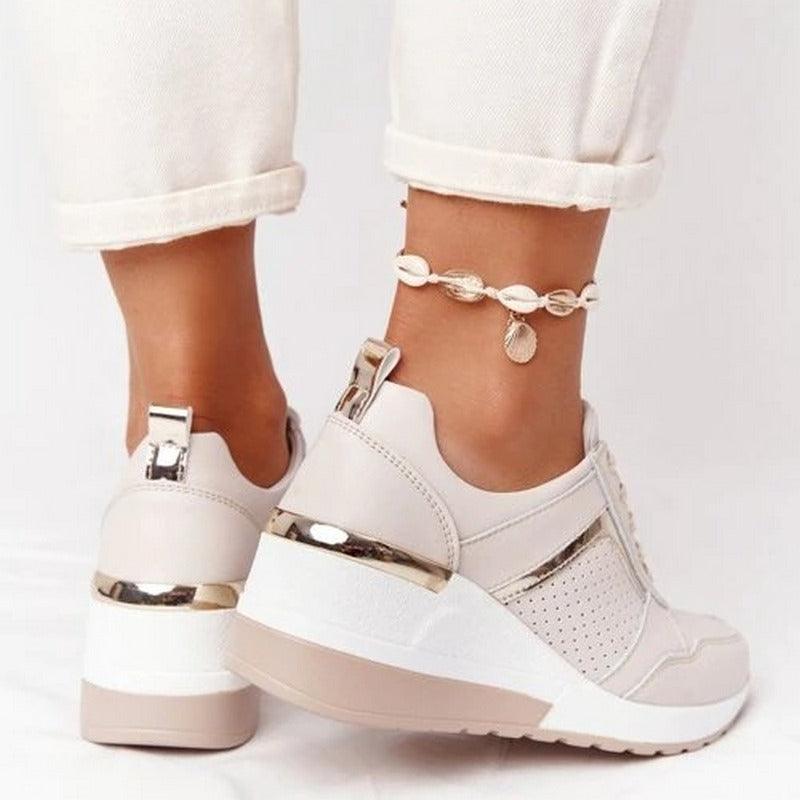 Ellen - Orthopädische Keilschnürschuhe