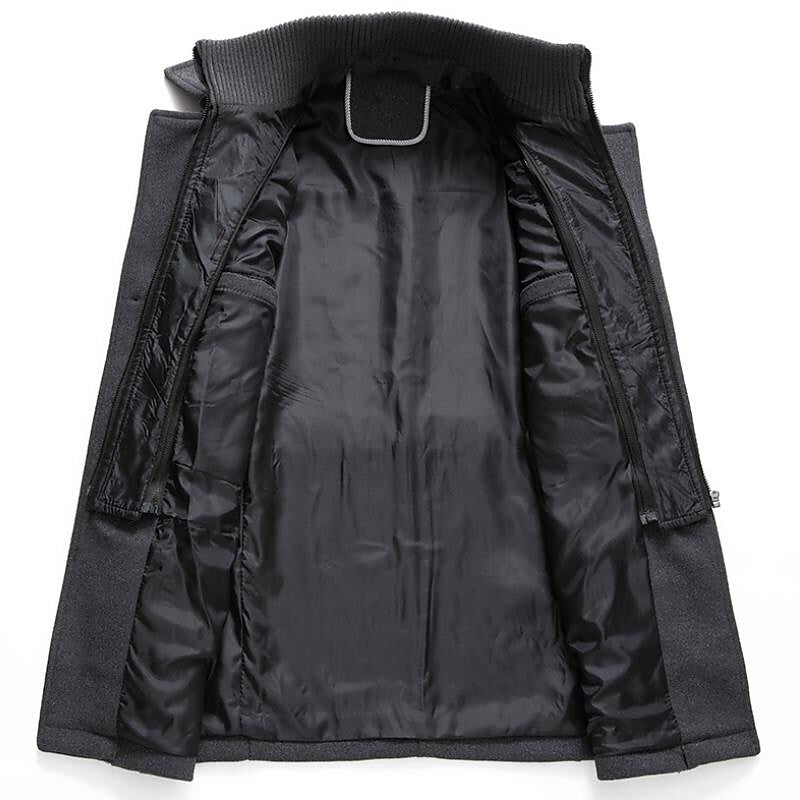 Nathan's Winter Elegance Wool Blend Coat