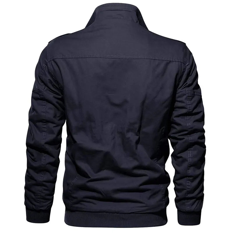 Moderne, trendige Herren-Bomberjacke mit weichem Innenfutter | Ideal für den Alltag