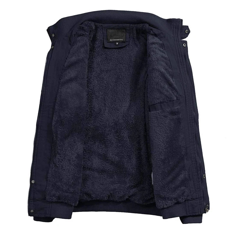 Moderne, trendige Herren-Bomberjacke mit weichem Innenfutter | Ideal für den Alltag