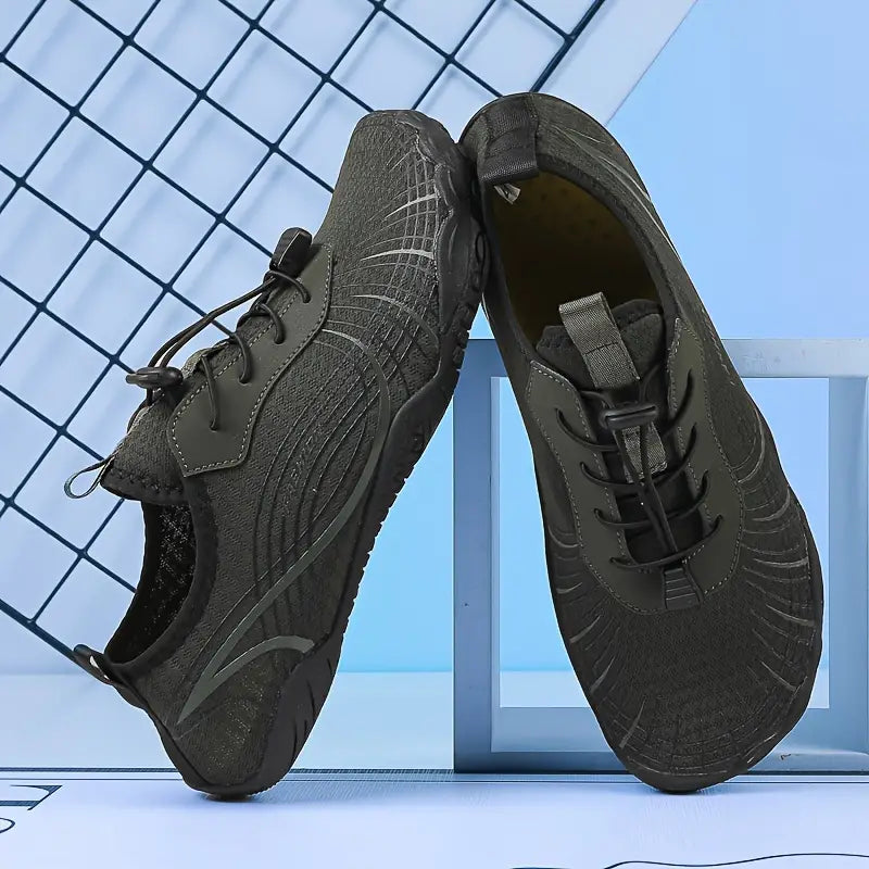 Jimmy - Herren Barfußschuhe mit verstellbarer Schnalle, atmungsaktiv, schnell trocknend und rutschfest