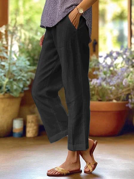 Oona - Women's Linen Summer Pants