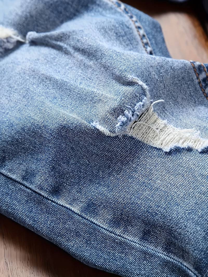 Malcolm – Herren-Jeans im Used-Look