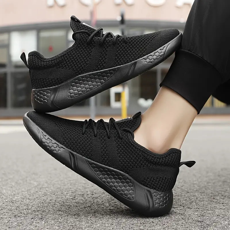 Herren Sneaker mit atmungsaktivem Mesh-Obermaterial – Leichte Sportschuhe für Alltag, Training und Freizeit