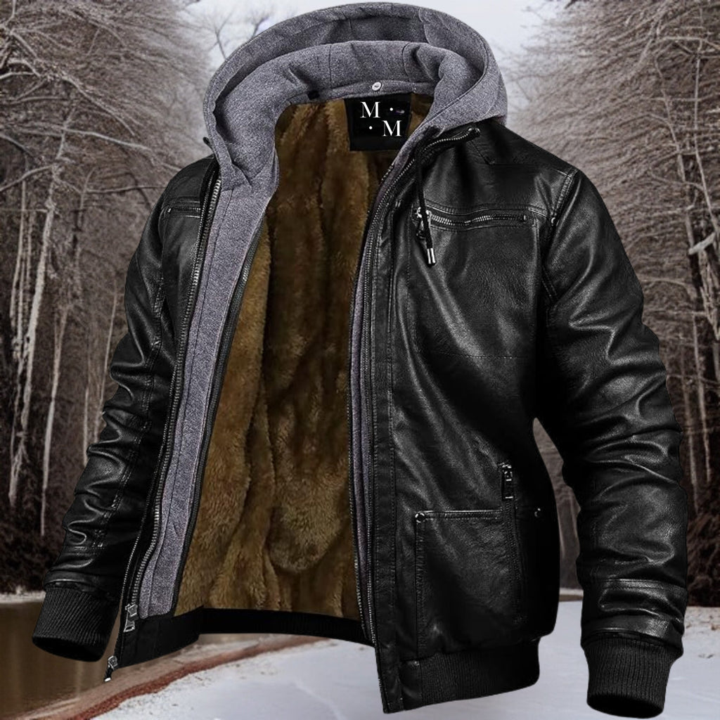 Erstklassige Herren-Lederjacke