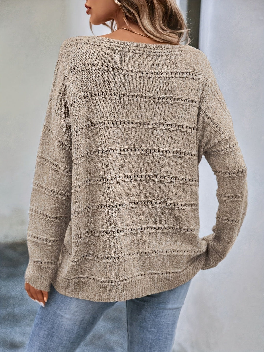 Tisha - Damen Casual Strickpullover