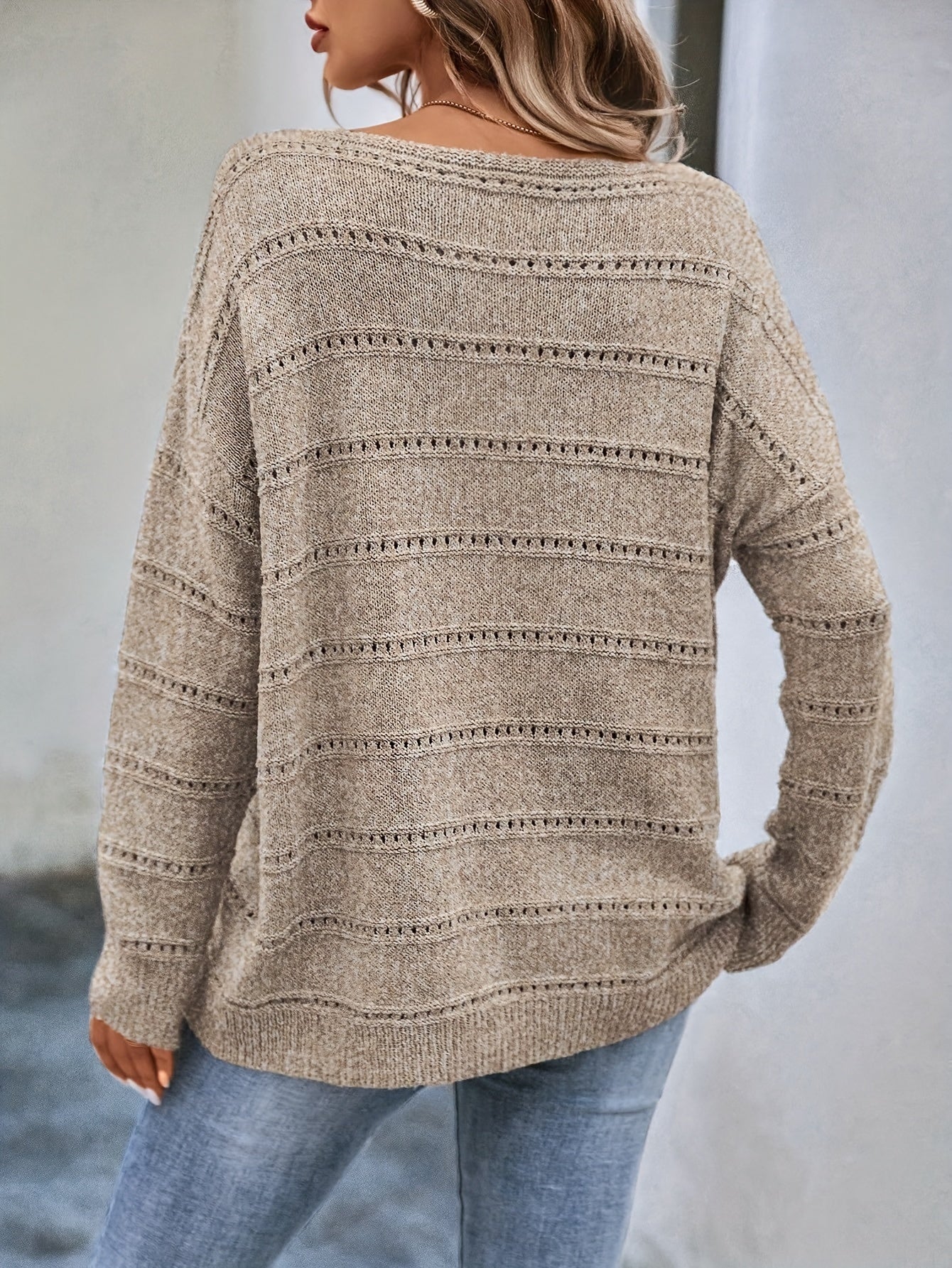 Tisha - Damen Casual Strickpullover