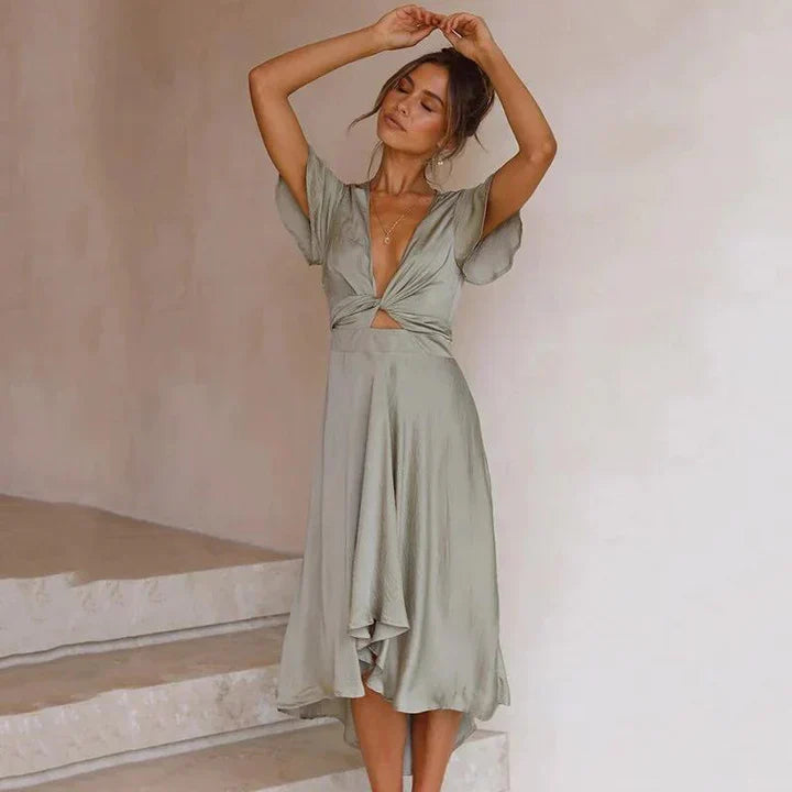 Phailin - Vintage-Kleid mit fließendem Design
