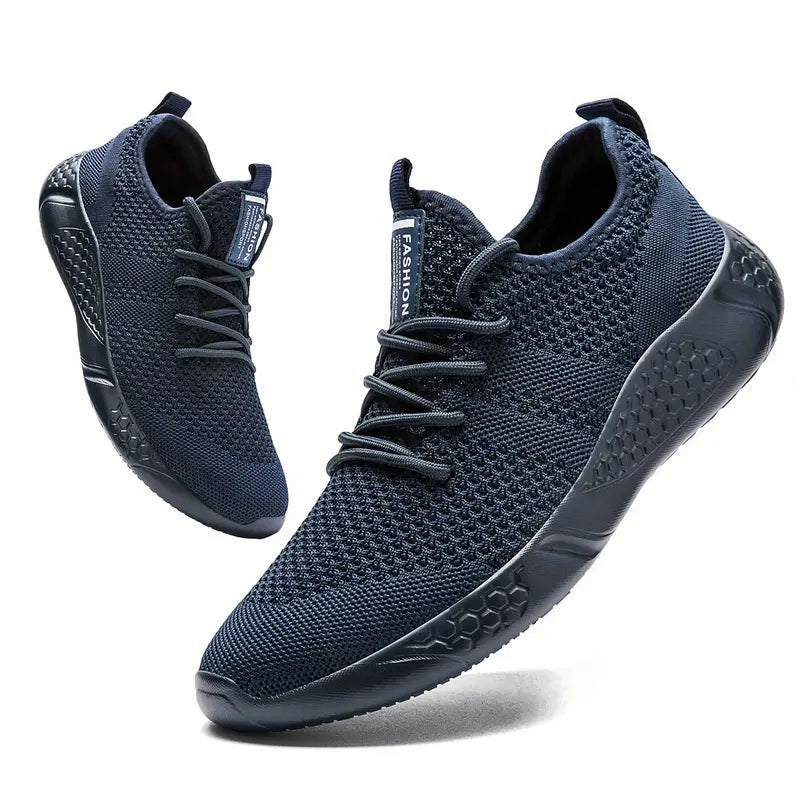 Herren Sneaker mit atmungsaktivem Mesh-Obermaterial – Leichte Sportschuhe für Alltag, Training und Freizeit