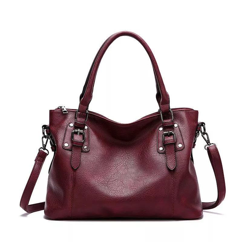 Aeliana | Elegante Damen Leder Schultertasche