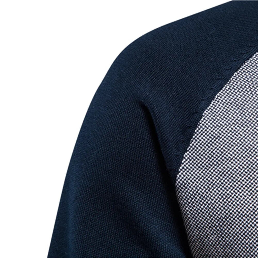 Waylon - Kuschelige und Legere College-Strickjacke
