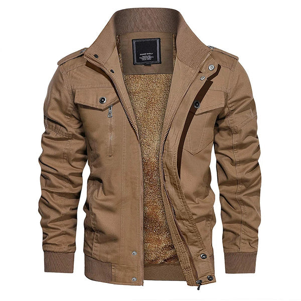 Moderne, trendige Herren-Bomberjacke mit weichem Innenfutter | Ideal für den Alltag
