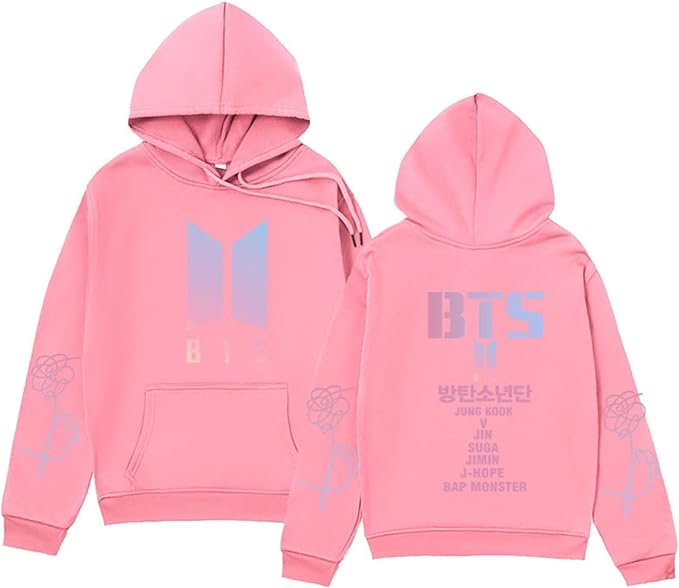 BTS Unisex Hoodie Casual Sweatshirt Cosplay Jacket Top