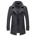 Nathan's Winter Elegance Wool Blend Coat