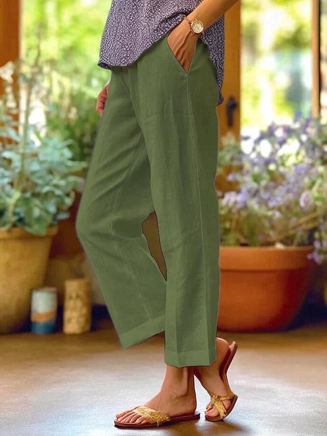 Oona - Women's Linen Summer Pants