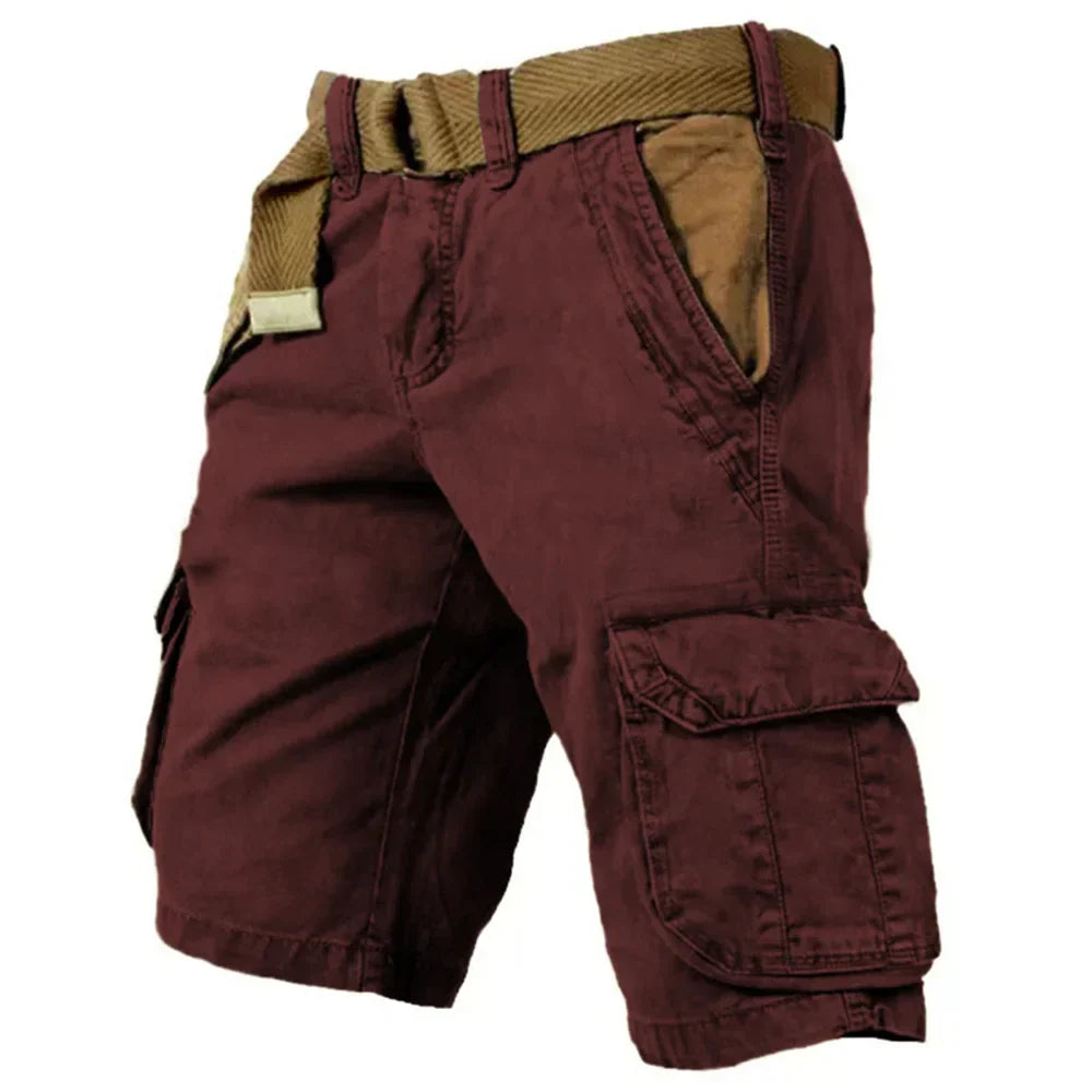 Sommerliche Vintage-Cargo-Shorts für Herren