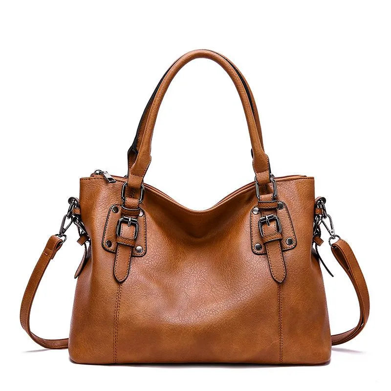 Aeliana | Elegante Damen Leder Schultertasche