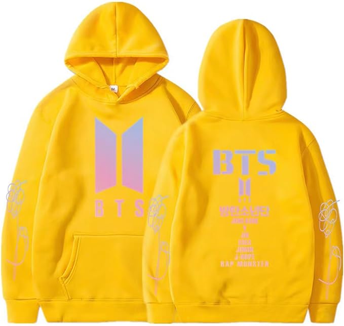 BTS Unisex Hoodie Casual Sweatshirt Cosplay Jacket Top