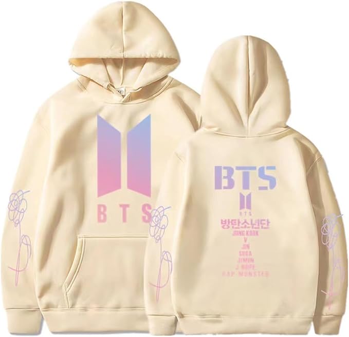 BTS Unisex Hoodie Casual Sweatshirt Cosplay Jacket Top