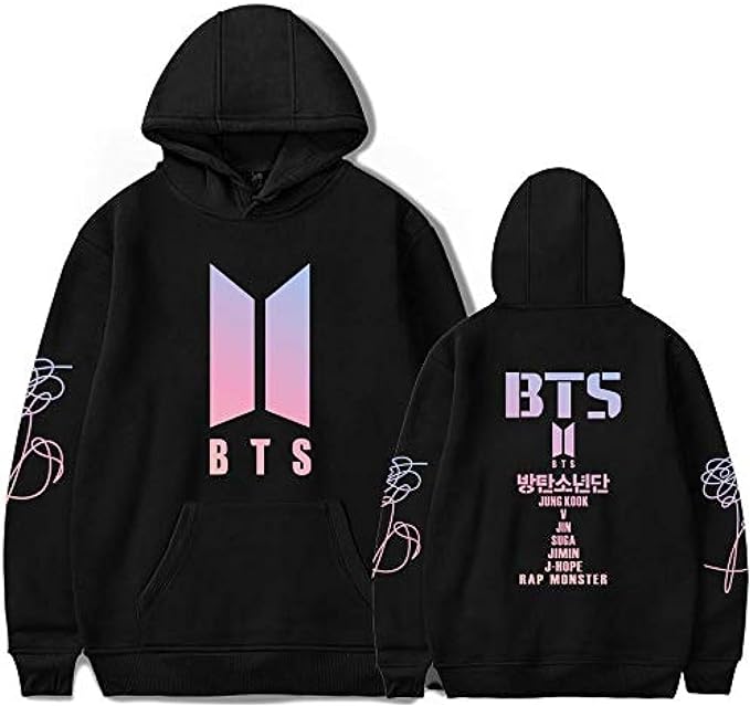 BTS Unisex Hoodie Casual Sweatshirt Cosplay Jacket Top