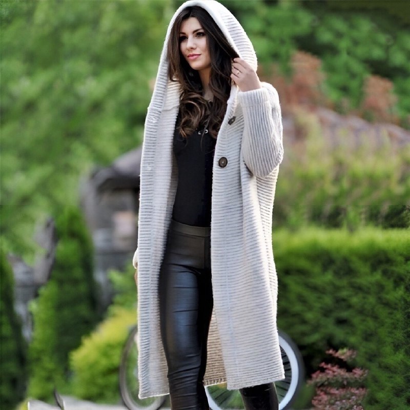 Parker - Long Knit Cardigan