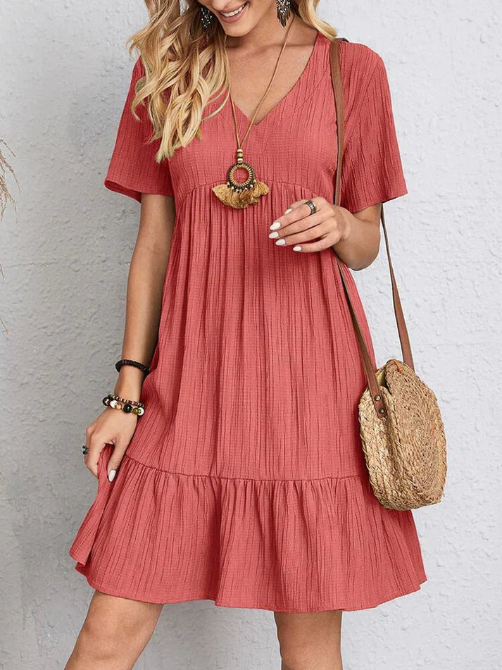 Julietta – Elegantes Kleid mit V-Ausschnitt