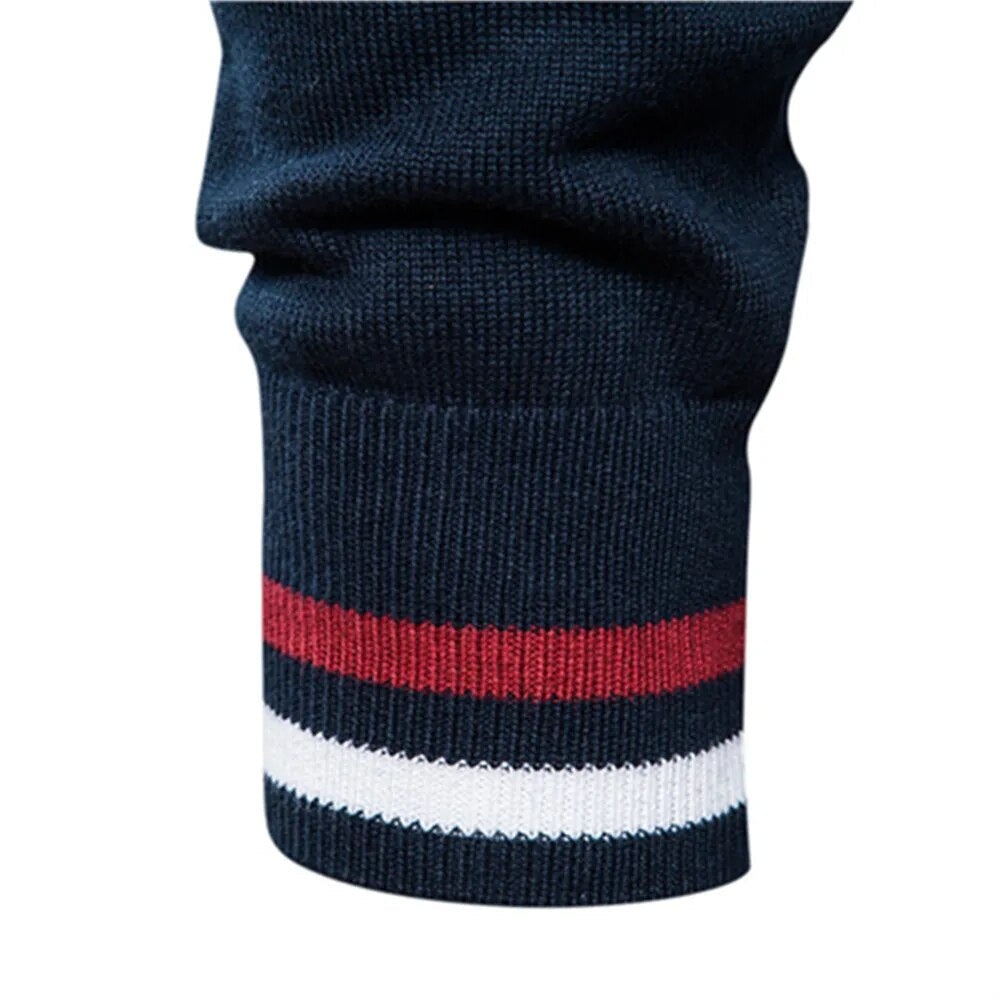 Waylon - Kuschelige und Legere College-Strickjacke
