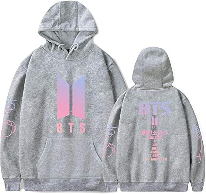 BTS Unisex Hoodie Casual Sweatshirt Cosplay Jacket Top