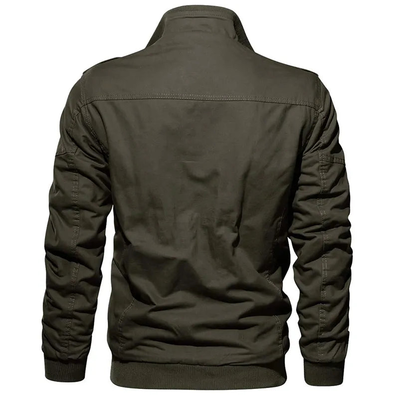 Moderne, trendige Herren-Bomberjacke mit weichem Innenfutter | Ideal für den Alltag