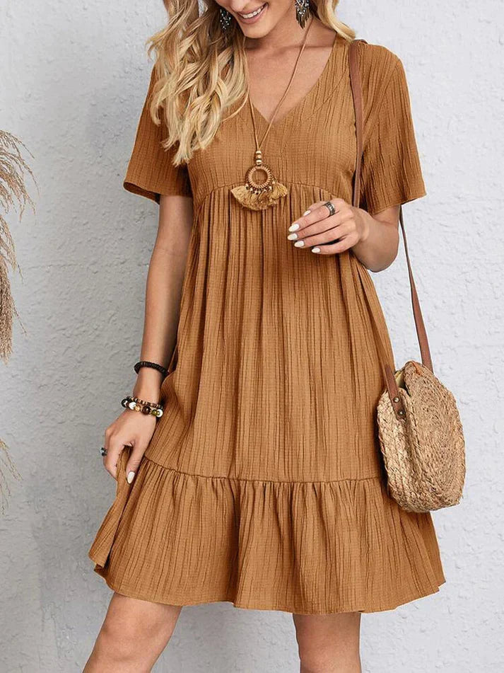 Julietta – Elegantes Kleid mit V-Ausschnitt