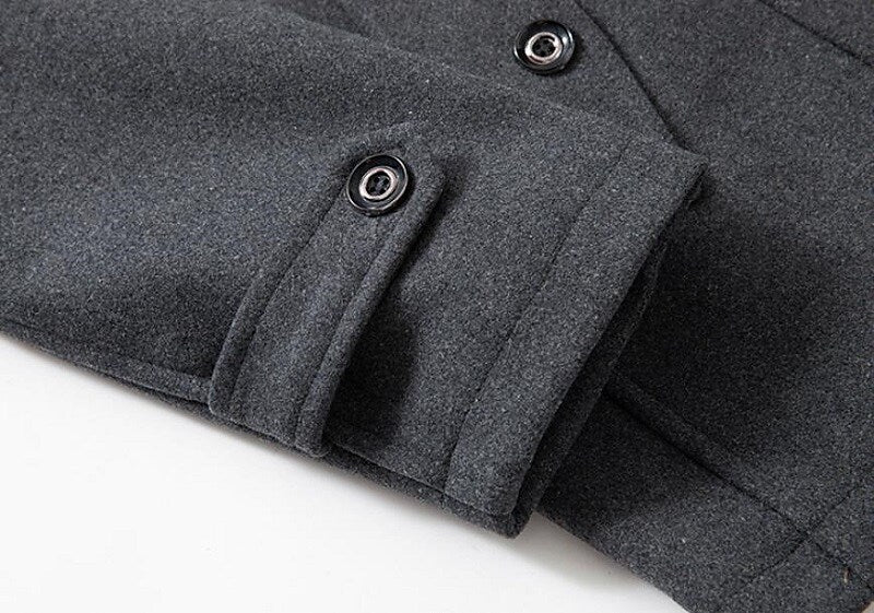 Nathan's Winter Elegance Wool Blend Coat