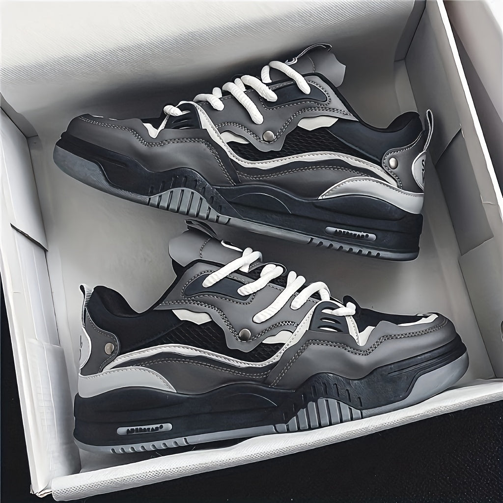 Modische Colorblock Leichte Damen-Skate-Sneaker | Ideal für Freizeitlooks