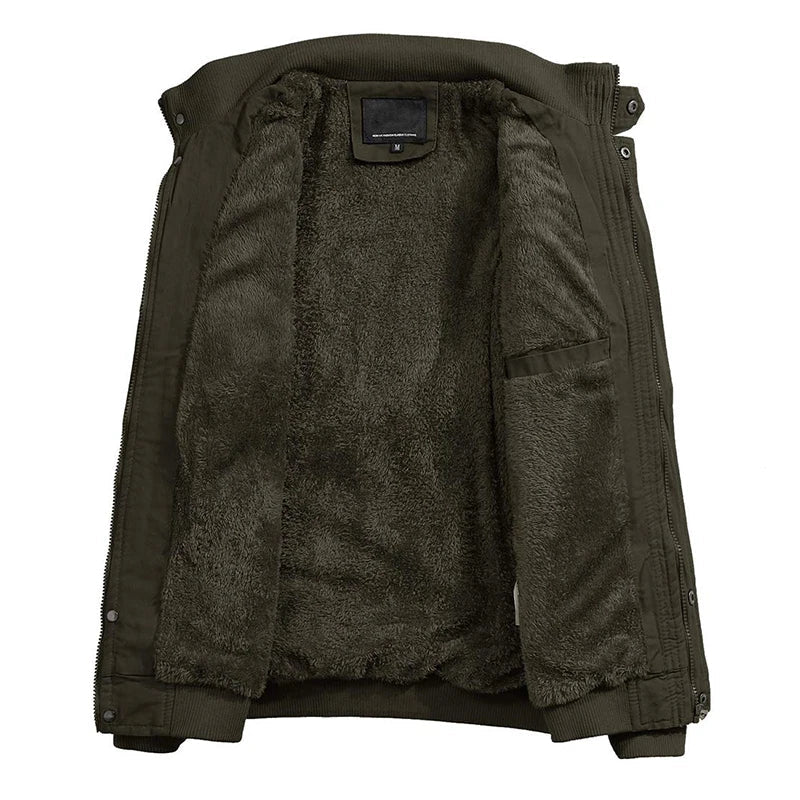 Moderne, trendige Herren-Bomberjacke mit weichem Innenfutter | Ideal für den Alltag