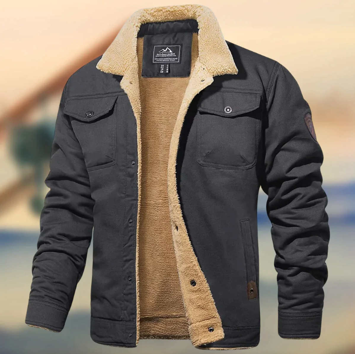HUGO - Die stilvolle und gemütlich warme Jacke