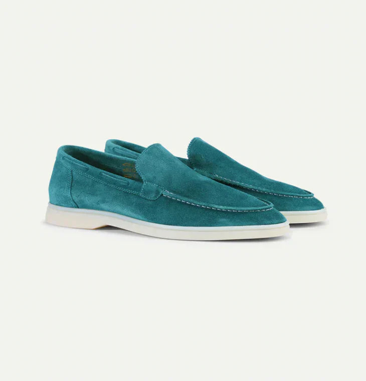 Klassische Wildleder-Loafers für Herren