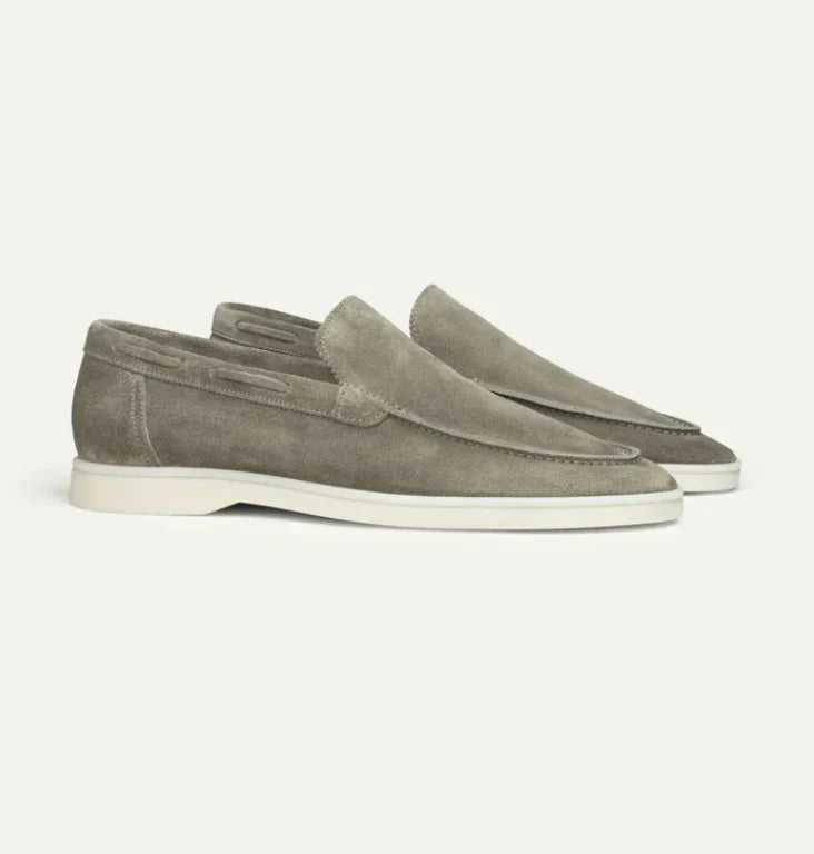 Klassische Wildleder-Loafers für Herren