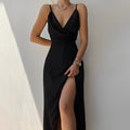 Klaasje - Kleid mit V-förmigem Ausschnitt