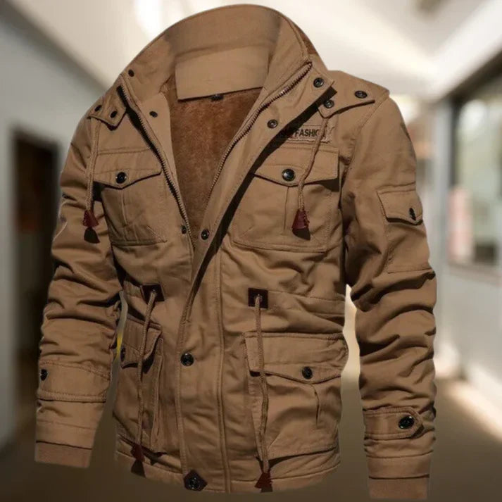 Herren-Bomberjacke mit weichem Innenfutter | Ideal für den täglichen Gebrauch