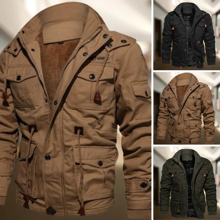 Herren-Bomberjacke mit weichem Innenfutter | Ideal für den täglichen Gebrauch