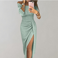 Margot - Elegantes Maxikleid aus luxuriösen Materialien - Ideal für formelle Anlässe für Damen
