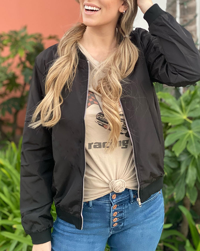 Robin - Elegante klassische Bomberjacke mit Taschen - ideal für jeden Anlass