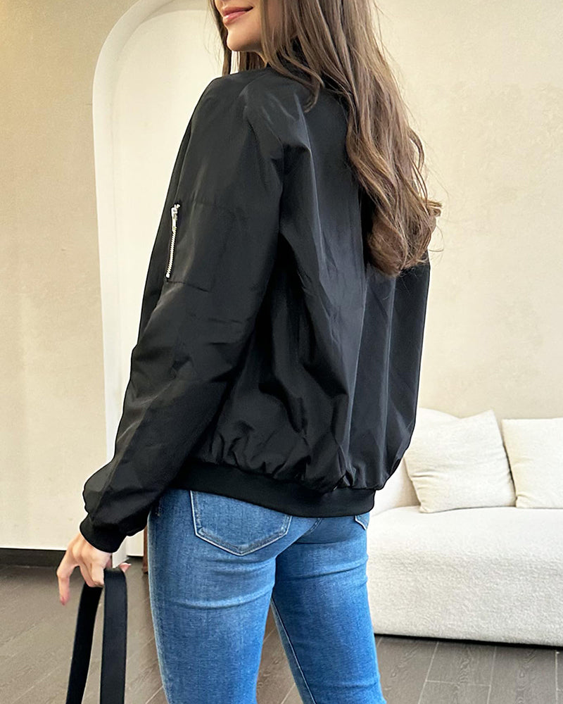 Robin - Elegante klassische Bomberjacke mit Taschen - ideal für jeden Anlass
