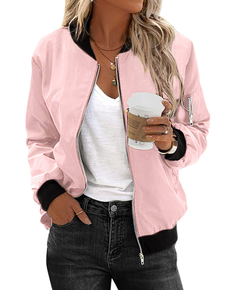 Robin - Elegante klassische Bomberjacke mit Taschen - ideal für jeden Anlass